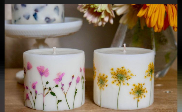 【NorthCandles】季節限定「押し花キャンドル」がおすすめ☆